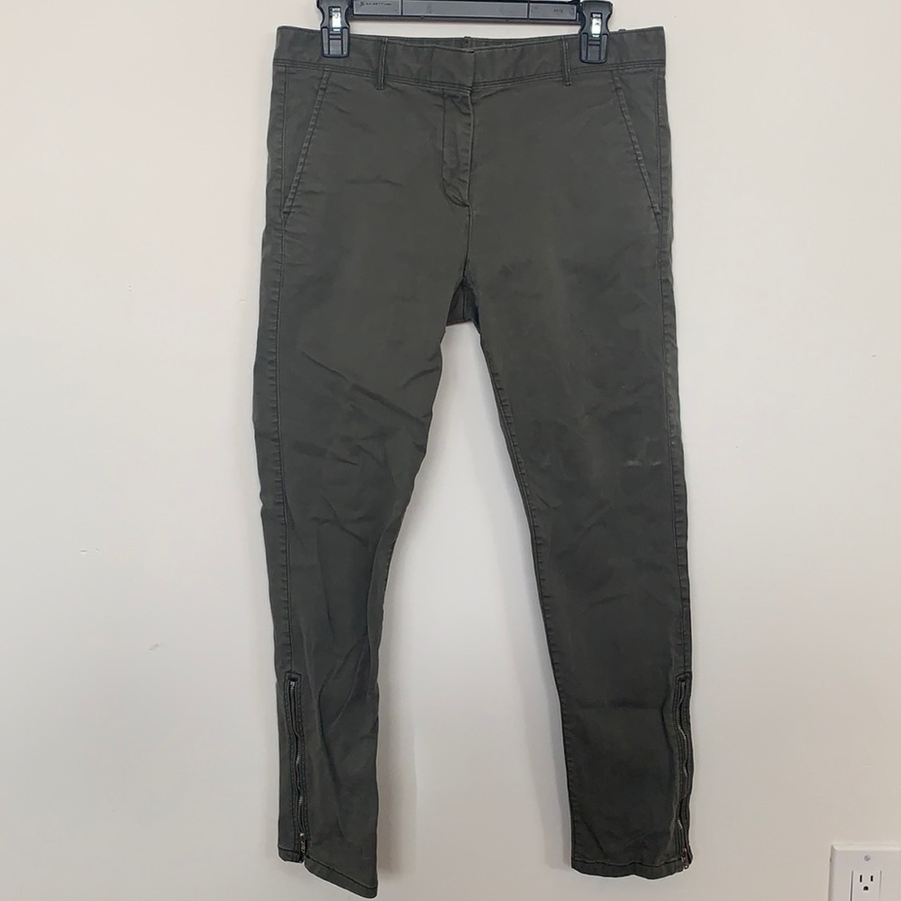 Olive green khaki pants by GAP
